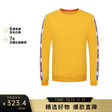 莫斯奇诺（MOSCHINO）男士字母logo棉质圆领长袖卫衣 1 A1715 8101 黄色 L