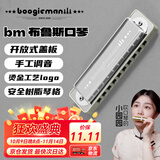 BoogieMAN【园园同款】口琴PADDY调十孔布鲁斯蓝调10孔成人演奏儿童初学者