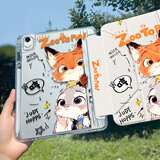 优思顿华为平板保护套matepad115s保护壳11带笔槽2025新款air12全包Pro122外壳se荣耀v9平板x9pro套v8 卡通小狐+钢化膜【3Y形9种角度支撑+可横竖屏】 华为MatePa