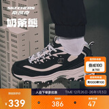 斯凯奇圣诞礼物奶茶熊2.0丨男女鞋灯芯绒拼接厚底老爹鞋149906