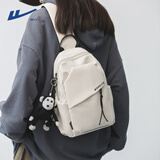 回力（Warrior）胸包男士潮牌运动学生单肩包挎包男生腰包时尚小包女斜挎包旅游包