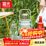 富光保温杯大容量316L不锈钢水杯男女学生户外手提茶杯子1200ml