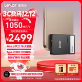 雷克沙（Lexar）2TB 黑色 Type-c USB3.2 移动固态硬盘摄影套装（PSSD+Hub) Professional GO 1050MB/s 进阶摄影