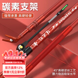佳之钓碳素鱼竿炮台支架杆硬轻钓鱼竿架钓箱台钓架竿多功能 1m 二代宝石蓝无后挂 其他