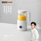 olayks立时小魔豆迷你豆浆破壁机家用小型一人食全自动料理机多功能免洗豆浆机1-2人柔音豆浆机 适用1-2人 0.6L