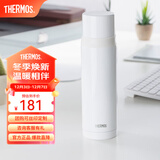 膳魔师（THERMOS）不锈钢保温杯大容量水杯高颜值保温瓶可团购定制刻字生日礼物FEI 白色 500ml