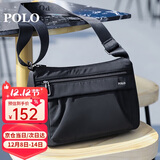 POLO单肩包男士斜挎包男机能风男包大容量邮差包运动挎包iPad包手机包