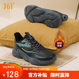 361°运动鞋男冬季加绒保暖复古休闲老爹跑步棉鞋子男672336762F-2