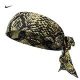 耐克（NIKE）开放头带吸汗发带头巾绑带式运动DJ7806-725黑黄N1003339725OS