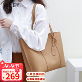 viney牛皮包包女包大容量托特包单肩包手提包生日圣诞礼物送女生女友
