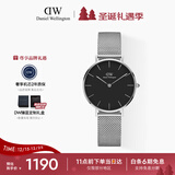 丹尼尔惠灵顿（DanielWellington）DW流金女表32mm金属表带欧美表女士手表圣诞礼物送女友DW162