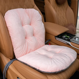 范爷家汽车坐垫四季通用护腰坐垫汽车靠背腰垫一体办公室坐垫久坐座椅垫