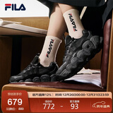 FILA 斐乐官方女鞋可颂面包鞋老爹鞋运动鞋2025秋冬厚底鞋
