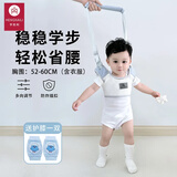 亨凯利宝宝学步带婴幼儿童防摔小孩学站神器走路辅助防勒婴儿牵引绳蓝