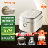 九阳（Joyoung）全新升级3代钛不粘0涂层3升家用2~3人远红外电饭煲0涂层316L不锈钢内胆IH加热【九阳漫生活】30N1U
