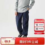 巴拉巴拉童装儿童裤子男童女童加绒长裤冬保暖运动休闲束脚裤208424108217