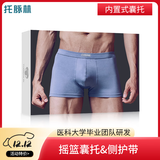 TUO MAI LIN精索静脉曲张专用内裤阴囊托带阴囊托内裤男士囊袋透气防曲内裤 L 一条装