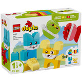 乐高（LEGO）积木拼装得宝10477 3合1创意萌宠男女孩儿童玩具520礼物大颗粒
