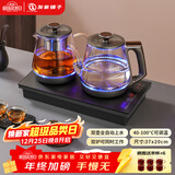 友家铺子（Biooner）全自动上水电热水壶 茶台烧水壶一体机家用办公嵌入式茶桌茶几茶具电茶炉套装 RY-10蒸茶款1L