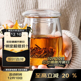 物生物（RELEA）茶杯男茶水分离杯玻璃杯水杯女办公泡茶杯子耐高温花茶杯生日礼物