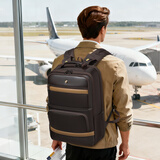 CROSSGEAR十字勋章减重大师商务双肩背包男适16英寸电脑大容量出差旅行包