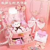 斯纳恩（Snaen）儿童高端首饰收纳盒玩具公主发卡小女孩童宝宝发饰生日礼物盒套装