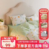 多喜爱家纺被套全棉双人被套学生宿舍单被罩100%纯棉被袋单件 春日限定浪漫 精梳纯棉 40支 1.8m (被套230*229cm)