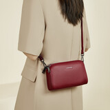 老人头头层牛皮女士包包女包大容量手机包单肩斜挎包小包妇女神节礼物