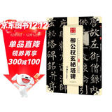 华夏万卷 中国书法传世碑帖精品 楷书柳唐公权玄秘塔碑 毛笔书法原帖拓本字帖 成人学生临摹古帖简体旁注