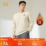 361°卫衣男装秋冬季长袖运动服休闲圆领宽松加绒上衣服652344801D-8
