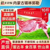 福羊天赐内蒙古羊肉羊排羊蝎子羊腿生鲜年货礼盒 锡林郭勒 真散养 真原切 10斤【半羊套餐】羊排+羊后腿+羊前腿+羊蝎子 各2.5斤