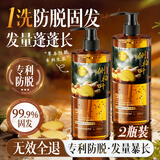 DR JEVEITAL 洁维塔博士防脱育发洗发水生姜固发侧柏叶控油去屑洗头膏露男女士 2瓶装
