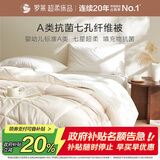 罗莱家纺 被子被芯 婴幼儿A类抗菌可水洗提花四季被 150*215