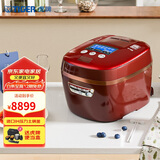 虎牌（TIGER） 压力IH智能多功能压力电饭煲 日本原装进口高端系列4-5人份 5L红色 JPC-G18C-RC