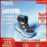 Skechers斯凯奇儿童绒绒靴保暖棉鞋男童女童高筒短靴加绒雪地靴660092L