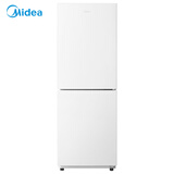 美的（Midea）181升两门冰箱白色两门小户型客厅家用电冰箱租房宿舍低音节能低噪可冷藏冷冻不占地MR-190E
