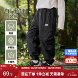 左西男童工装裤儿童裤子春秋款2025新款男孩户外运动束脚裤 绿色 160