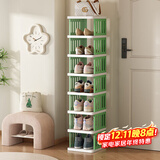 安尔雅鞋架门口多层家用简易置物架收纳柜整理架创意门口浴室宿舍简约