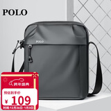 POLO单肩包男士商务斜挎包运动通勤iPad包小挎包手机包生日礼物送男友