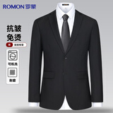 罗蒙西服男士商务弹力工装休闲单西外套夹克正装职业装上衣小西装结婚