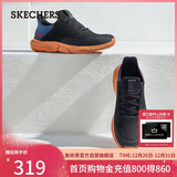斯凯奇（Skechers）新年礼物男鞋冬季软底轻便运动跑步鞋厚底休闲健步鞋65867