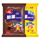乖乖喜欢你玉米脆果 炼乳味+巧克力味 70g*2组合包 休闲零食 膨化食品