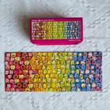 botop儿童成人集装箱拼图160片迷你装饰摆件生日圣诞礼物减压玩具益智 彩虹水果160片 160片