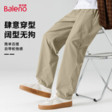 班尼路（Baleno）休闲裤子男士2026新款百搭运动工装裤春秋款宽松显瘦直筒长裤