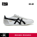 Onitsuka Tiger鬼塚虎男鞋 慢跑鞋透气轻便男女款运动休闲鞋RUNSPARK 白色/黑色（1183B480-105） 41.5