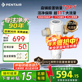 滨特尔（pentair）前置过滤器大通量家用全屋自来水管道40μm过滤器大流量水驱涡轮+反冲洗刮洗净水器 【上门安装】S160升级11T大通量