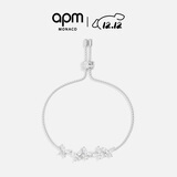 APM Monaco蝴蝶可调节手链女款饰品首饰设计感礼物送女友