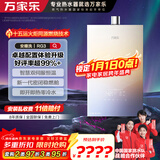 万家乐燃气热水器【安睡洗RG3·双增压零冷水】16升国家补贴15%天然气下置风机密闭稳燃舱节能以旧换新