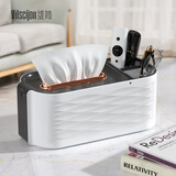 维简多功能纸巾盒客厅抽纸盒茶几桌面收纳带弹簧茶几遥控器收纳盒