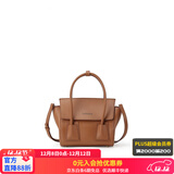 RABEANCO桦碧【明星同款】笑脸包女包斜挎包单肩包手机包小方包88205 焦糖色